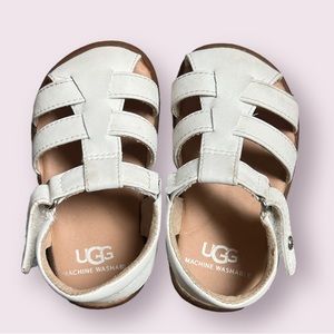 UGG Baby Kolding Sandal - White - Size  4-5 Infant